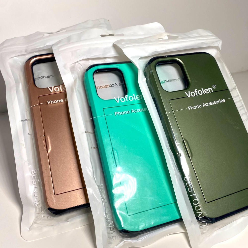 3 📲 IPHONE 11 PRO CASE W/ CARD HOLDER